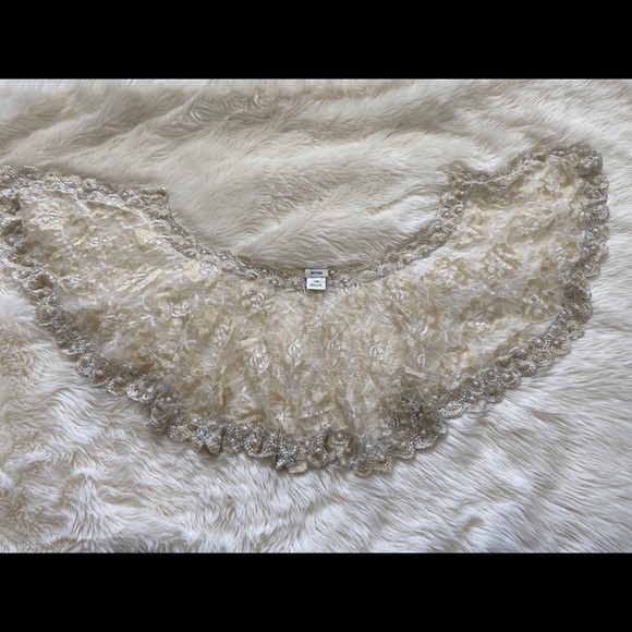 BHLDN First Light Capelet Gold S/M - Picture 8 of 11